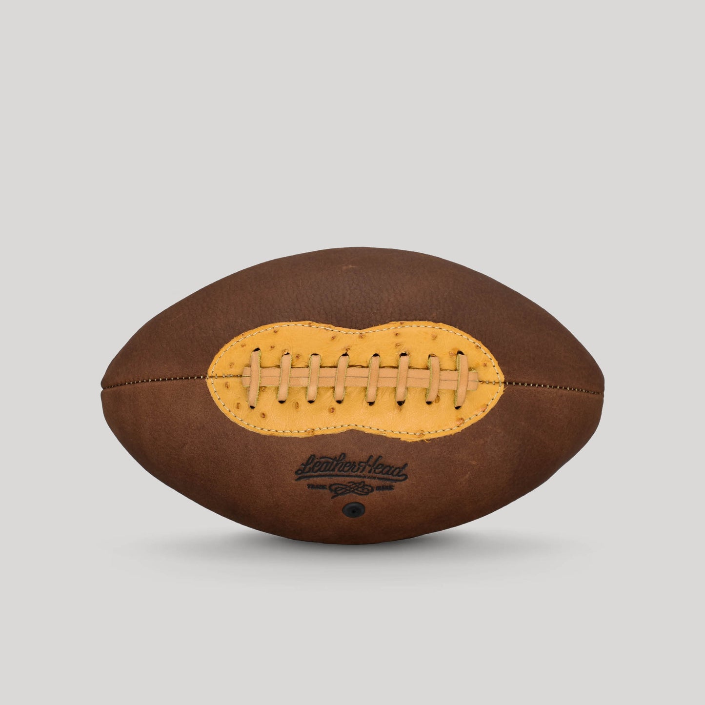 
                  
                    Ostrich Accent Handsome Dan Pro Series Leather Football - Brown
                  
                