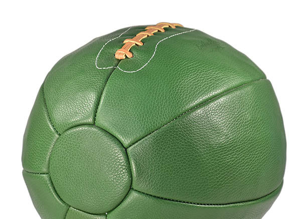 
                  
                    14 lb Leather Medicine Ball - Green
                  
                