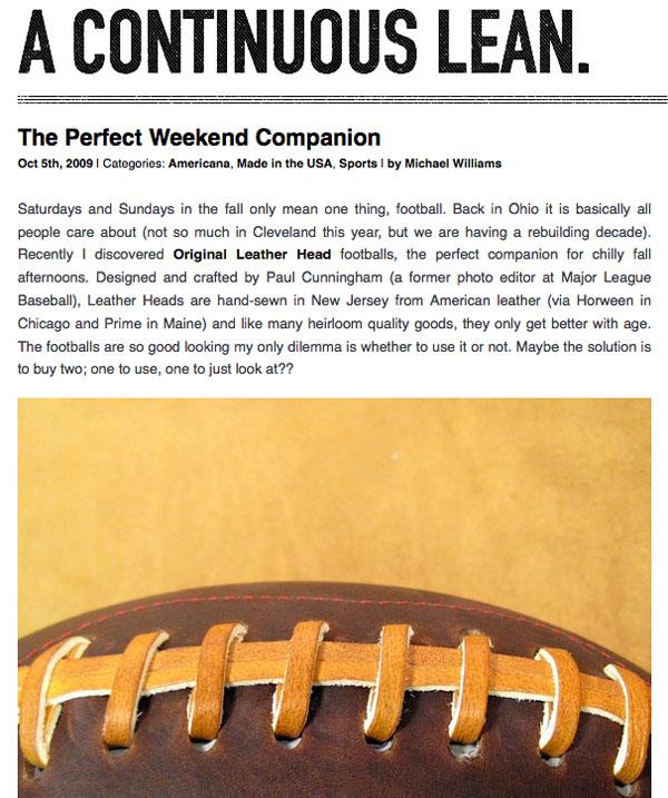 ACL: The Perfect Weekend Companion