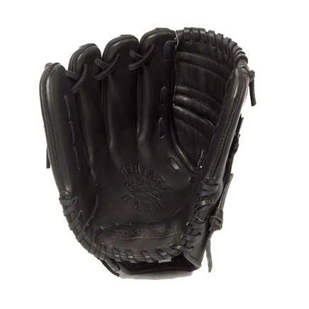 
                  
                    LEFT HAND THROW Pitcher's Leather Baseball Glove - Black 12 Inch
                  
                