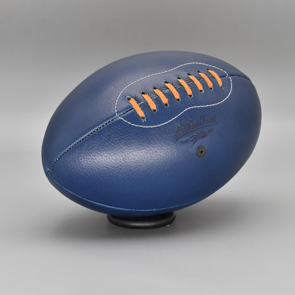 Blue Horween Rugby Ball *Clearance* 30+% off
