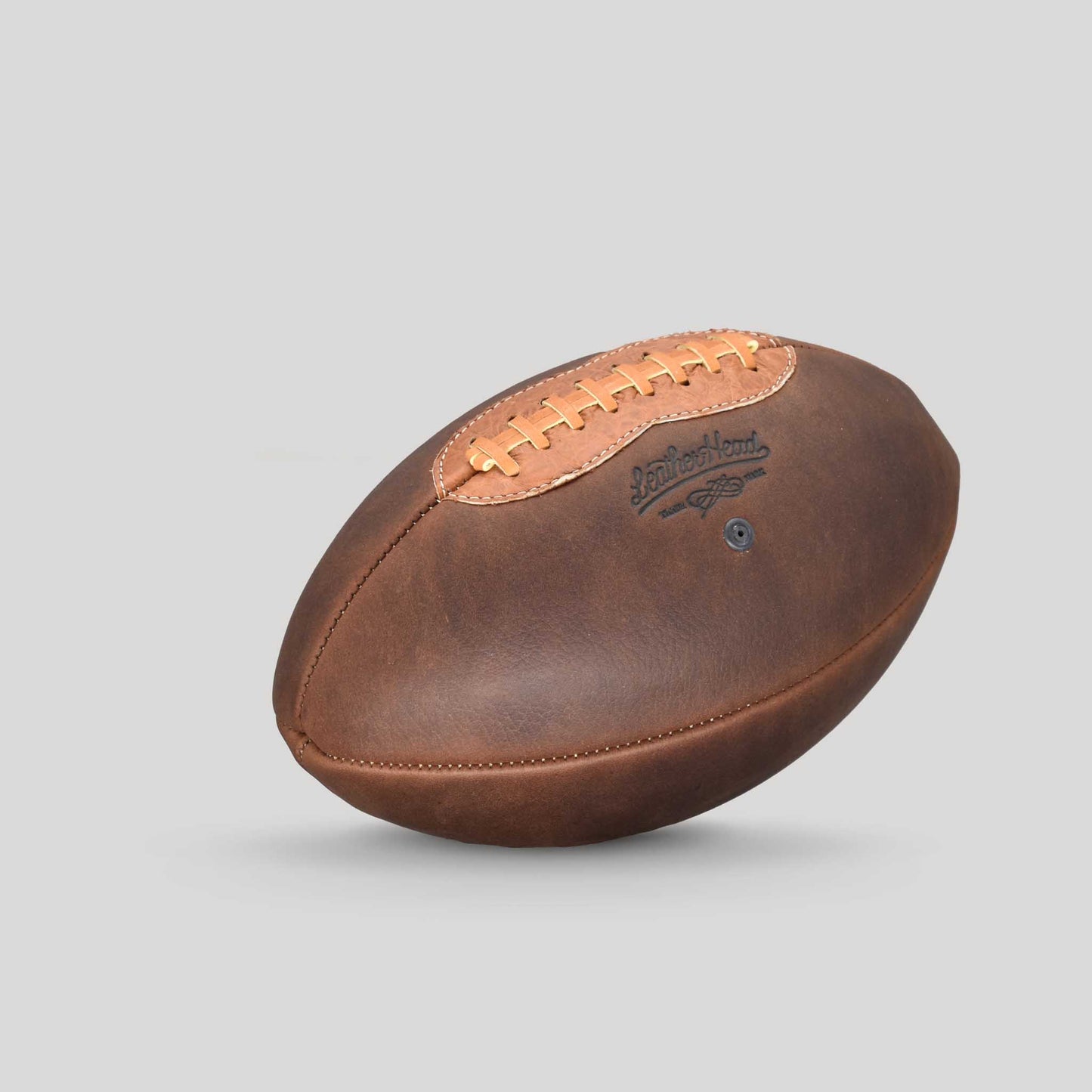 
                  
                    Pro Series Handsome Dan Football with Cognac Alligator Accent
                  
                