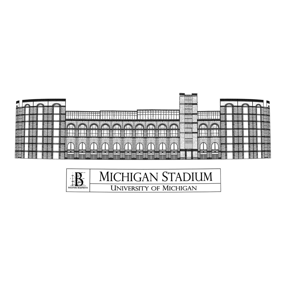 Michigan Stadium - Ballpark Blueprints®
