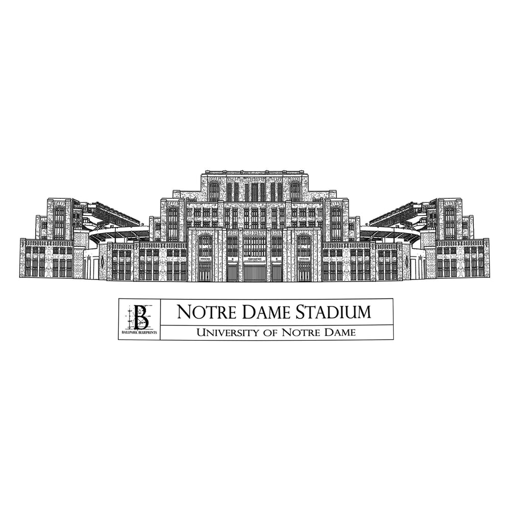Notre Dame Stadium - Ballpark Blueprints®