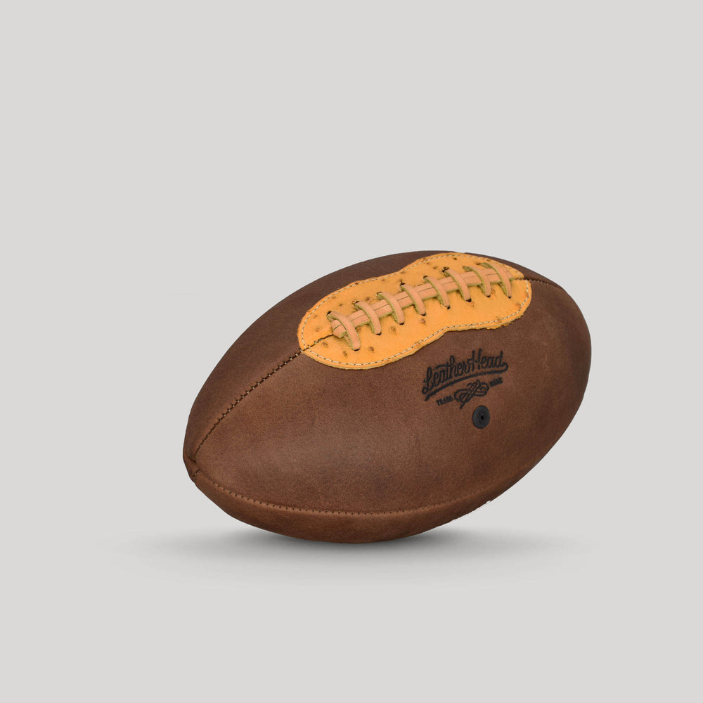 
                  
                    Ostrich Accent Handsome Dan Pro Series Leather Football - Brown
                  
                