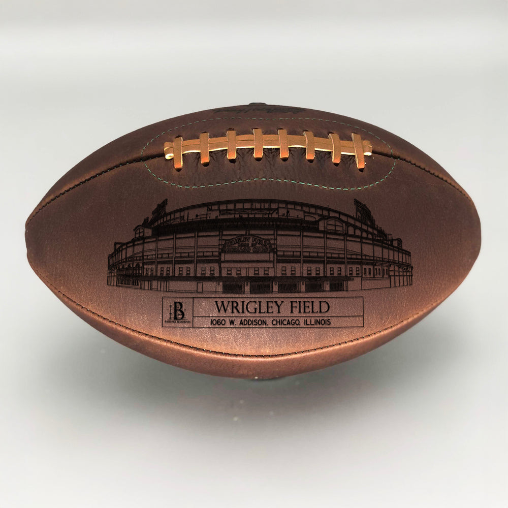 Wrigley Field レプリカボールパーク Wrigley Field - Ballpark Blueprints® – Leather Head Sports