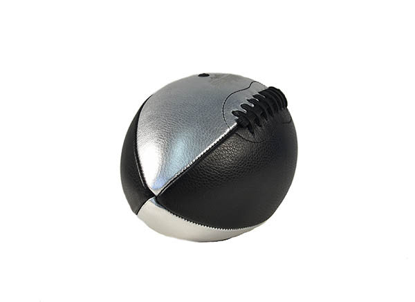 
                  
                    Pro Series Silver Shadow Leather Football - Silver & Black
                  
                