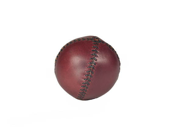 
                  
                    Lemon Ball Leather Baseball - Burgundy & Black
                  
                