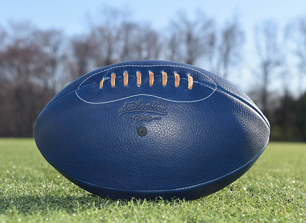 
                  
                    Horween Leather Rugby Ball - Blue
                  
                