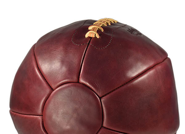 
                  
                    14 lb Leather Medicine Ball - Burgundy
                  
                