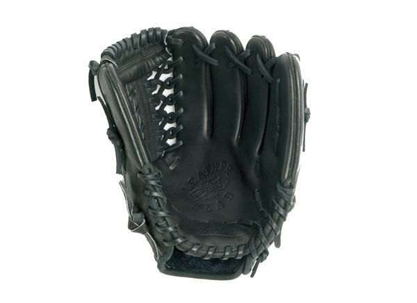 Infield/Pitcher Leather Baseball Glove - Black 11.75 Inch B-DHC 1175 PRO