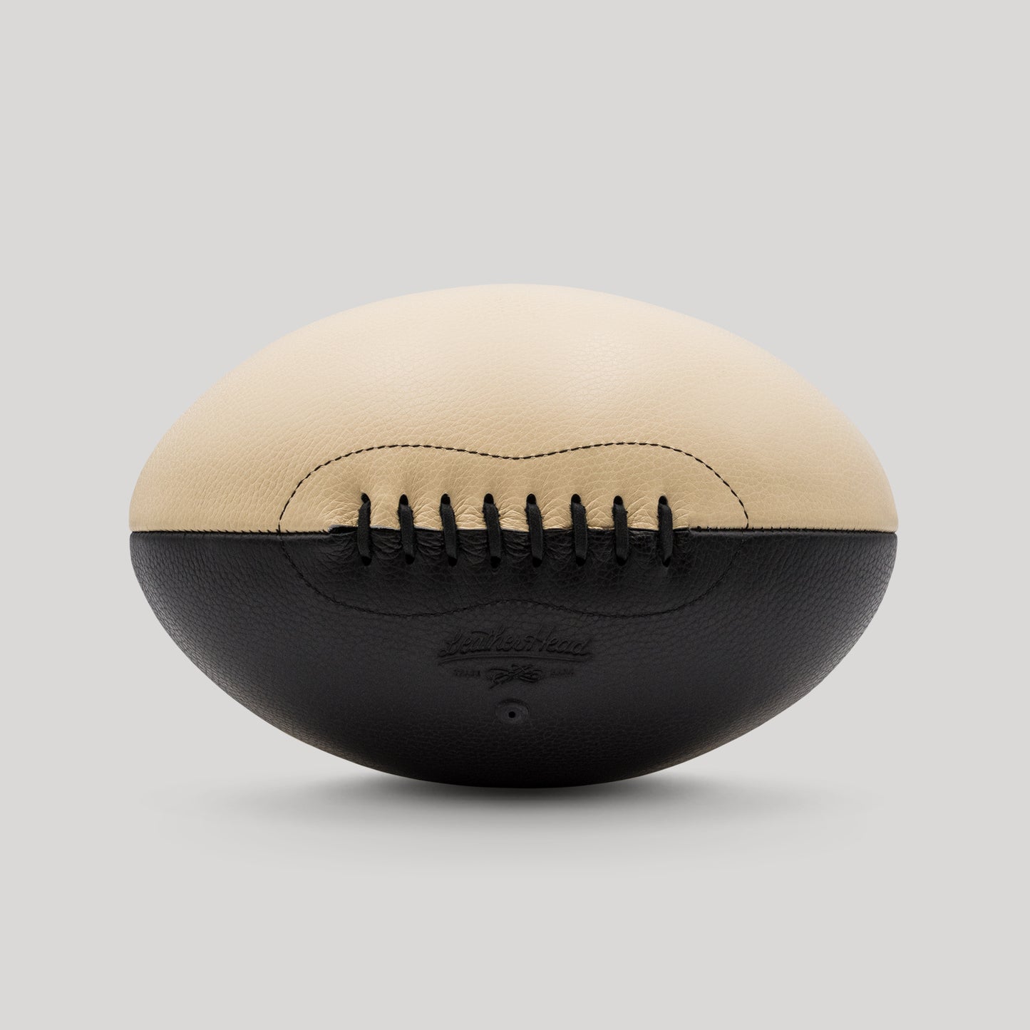 
                  
                    Black & Cream Rugby Ball
                  
                