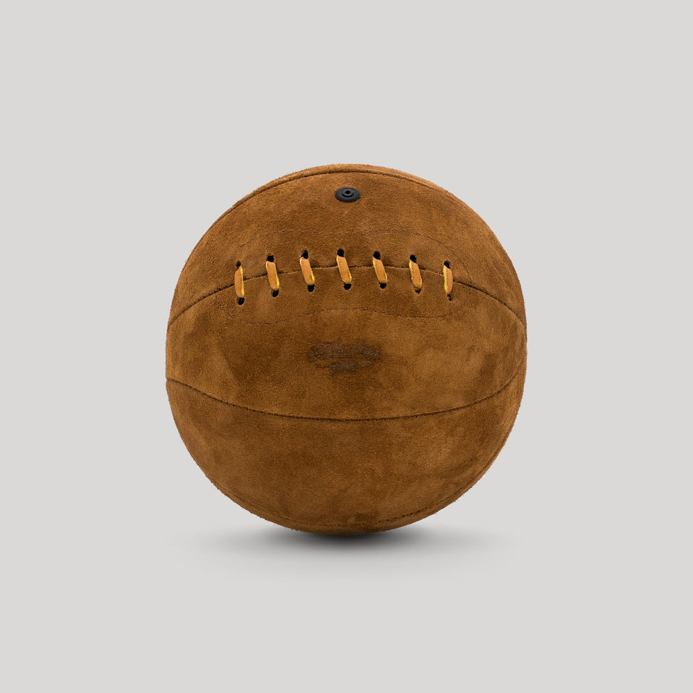 Brown Suede Mini Basketball