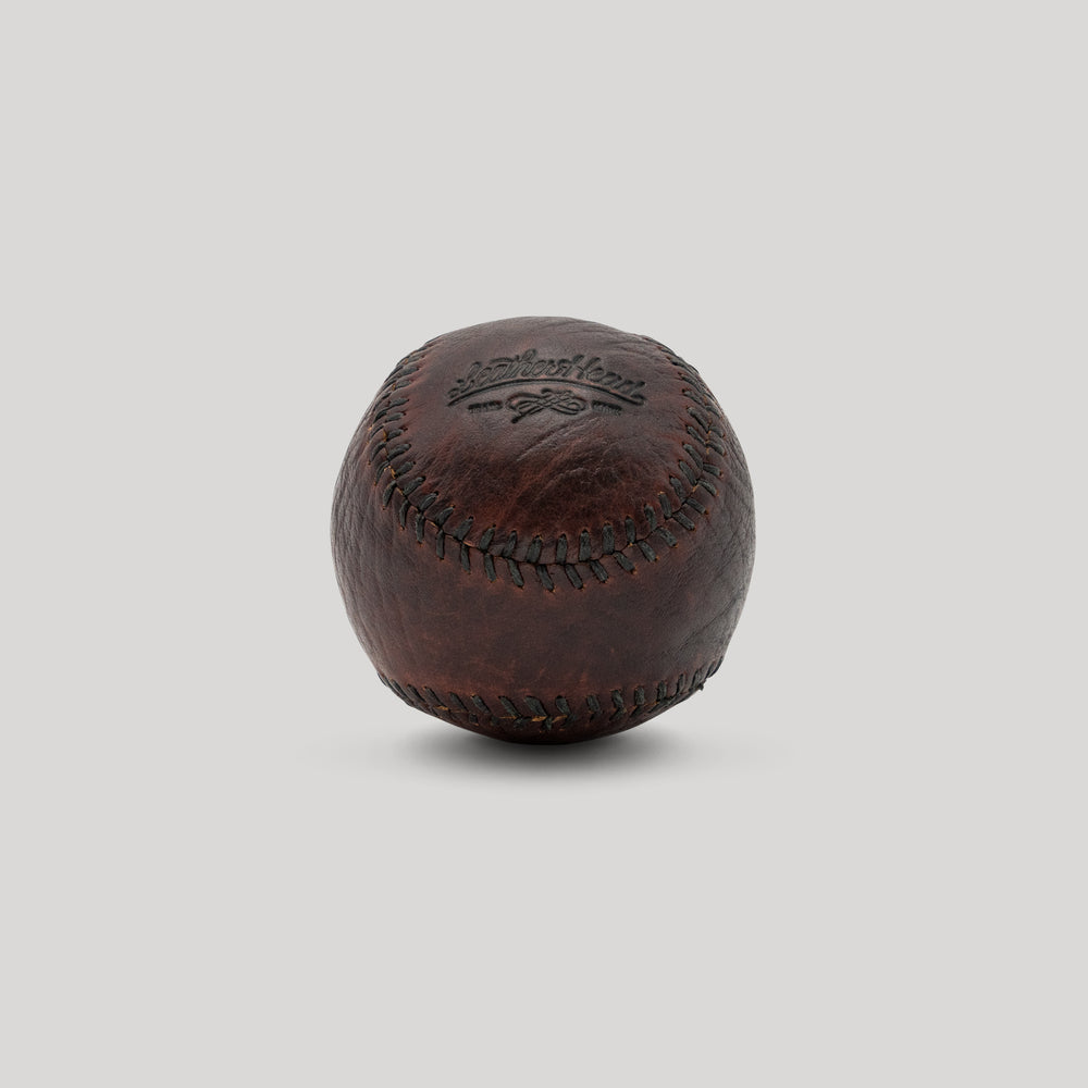 
                  
                    Bison Leather with Green Stitch Figure 8 Ball
                  
                