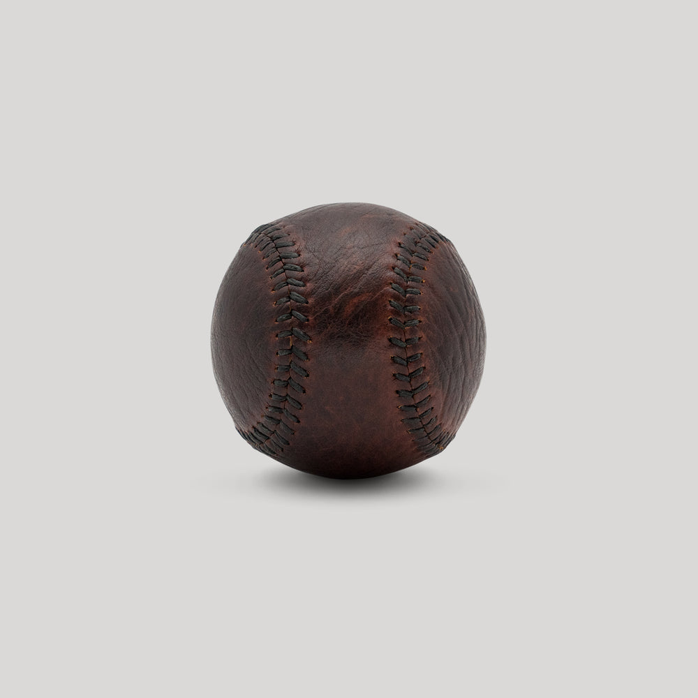 
                  
                    Bison Leather with Green Stitch Figure 8 Ball
                  
                