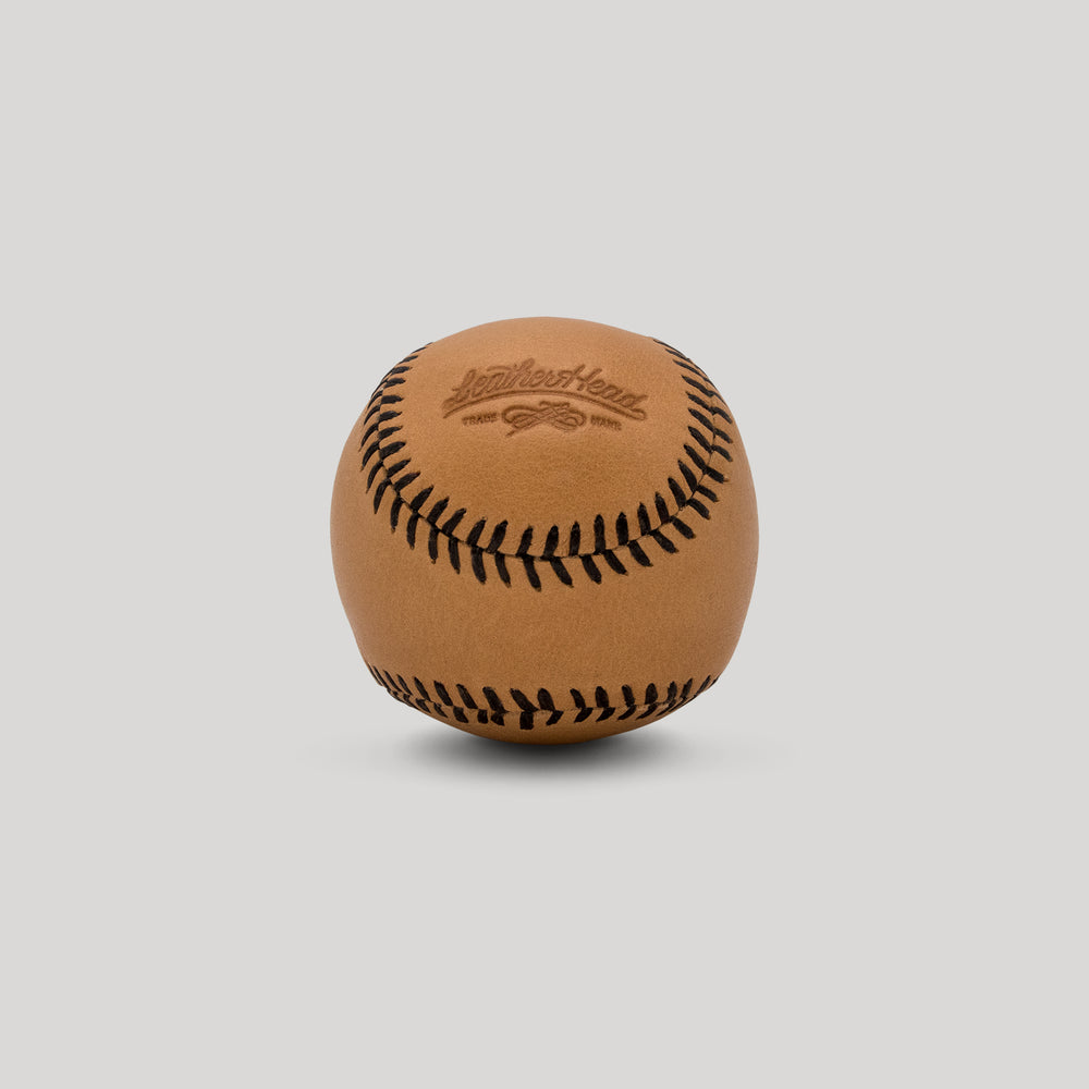 
                  
                    Veg Tan Leather with Brown Stitch Figure 8 Ball
                  
                