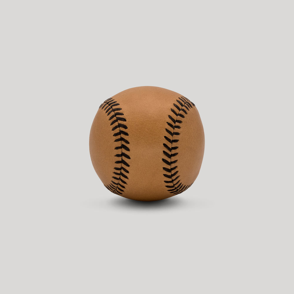 
                  
                    Veg Tan Leather with Brown Stitch Figure 8 Ball
                  
                