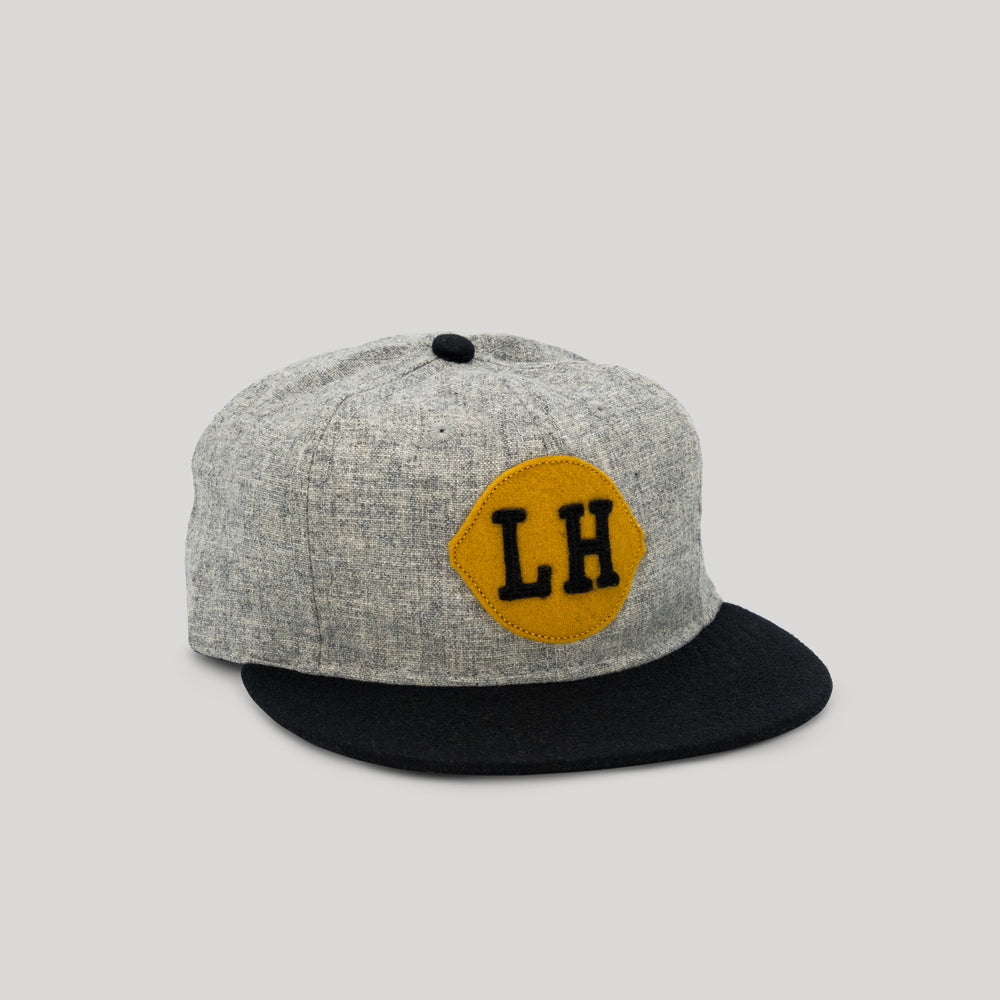 Ebbets Field Flannel Lemon Baseball Cap - Grey & Black