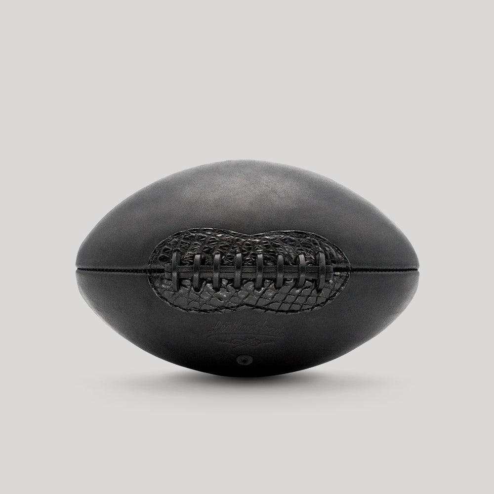
                  
                    Black Onyx Football with Alligator Accent
                  
                