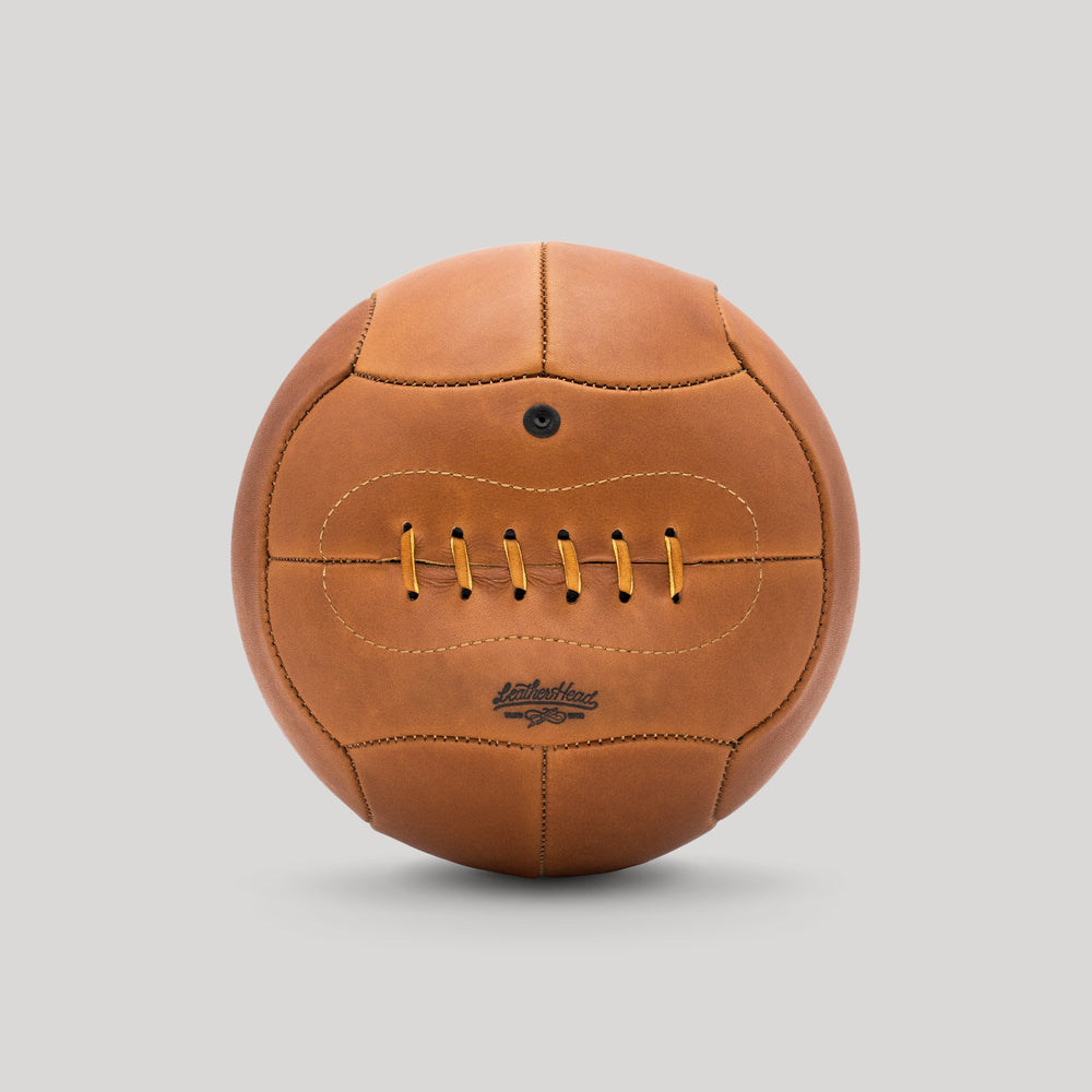 
                  
                    "Old Fashioned" Soccer Ball, 1930 World Cup Ball
                  
                