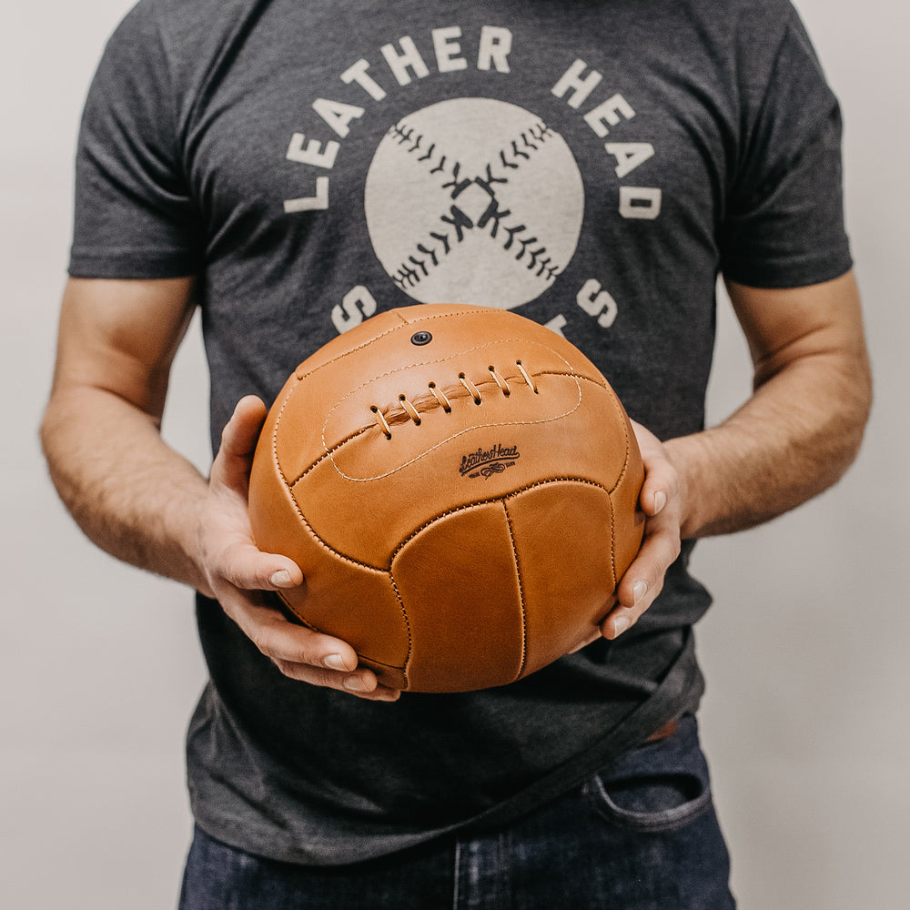 
                  
                    Bourbon "Old Fashioned" Soccer Ball, 1930 World Cup Ball
                  
                